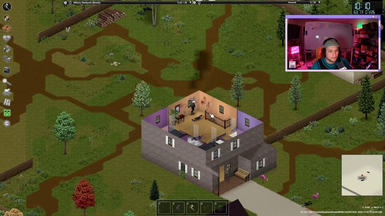 Zomboid build 42 Mp! Will the silly gooses survive!