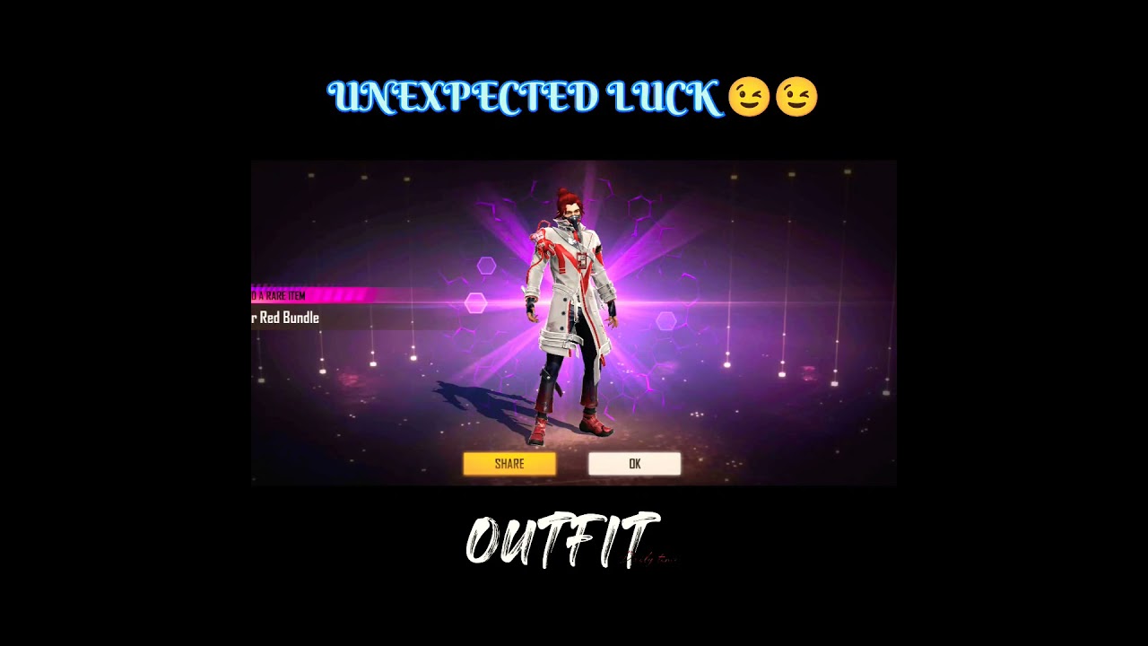 DOCTOR RED BUNDLE unexpected lucky 😉😉 #freefire #games #doctorredbundle #luckyroyal #deoxys #shorts