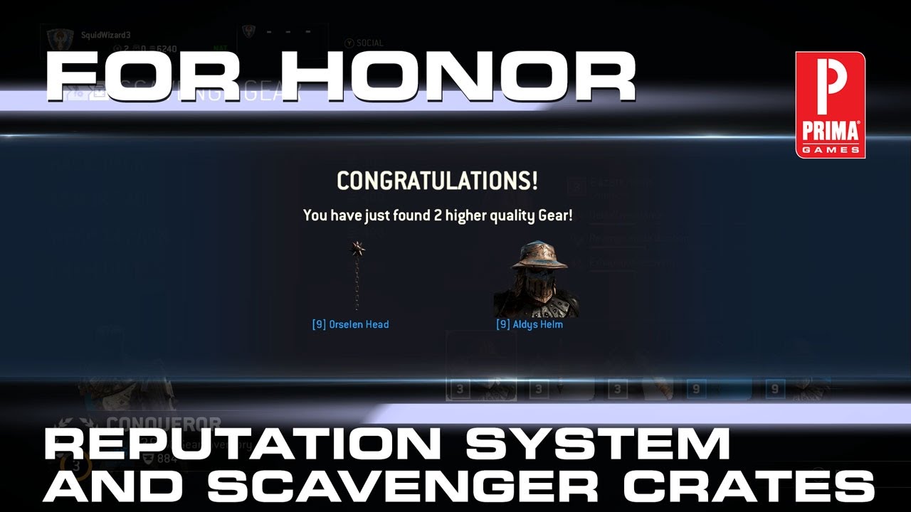 For Honor - Reputation System and Scavenger Crates