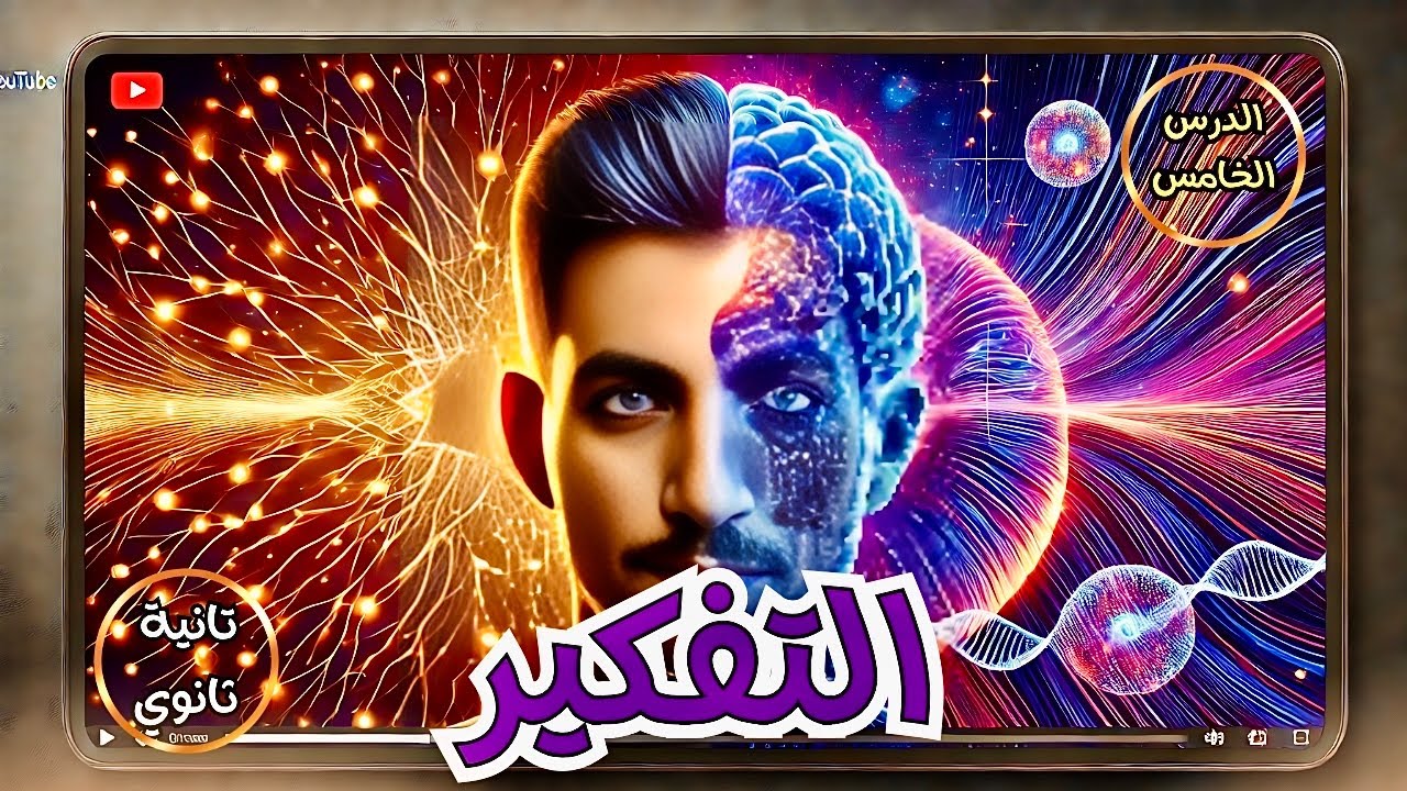 التفكير | علم نفس تانية ثانوى | الدرس الخامس | الترم الثاني | منهج جديد 2025