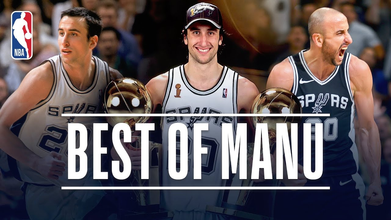 Best of Manu Ginobili With The San Antonio Spurs