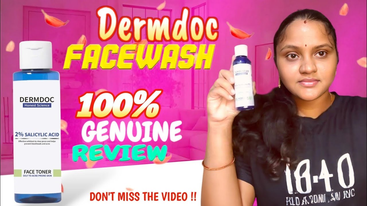 Dermdoc face wash review in telugu |dermdoc face wash review