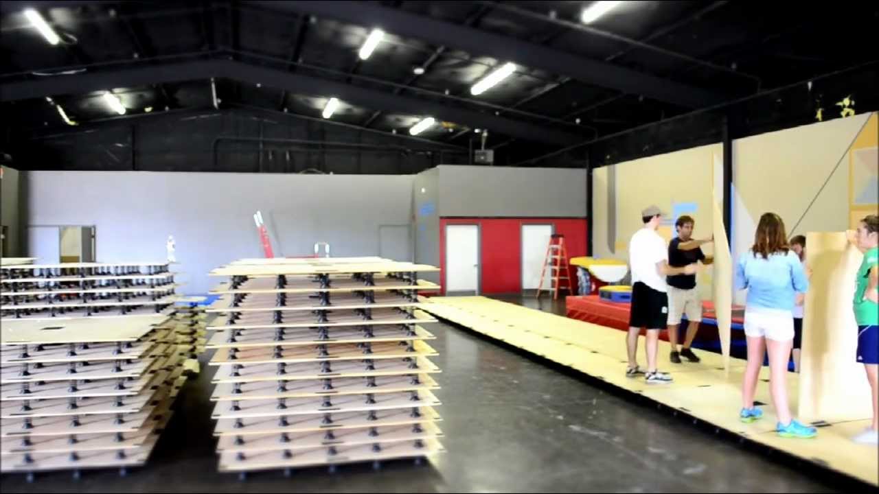 Part 1 of building a gymnastics floor
