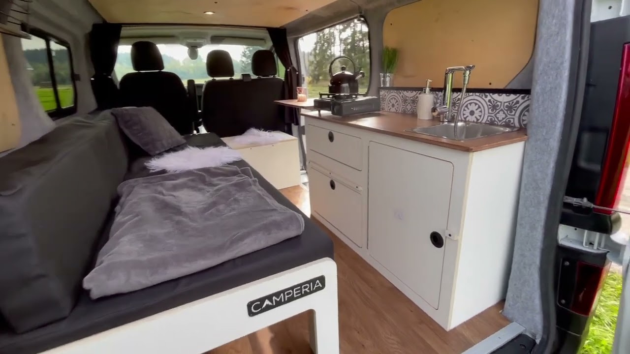 Roomtour CAMPERIA COMPACT Camper Campervan Opel Vivaro Renault Trafic Fiat Talento Wohnmobil