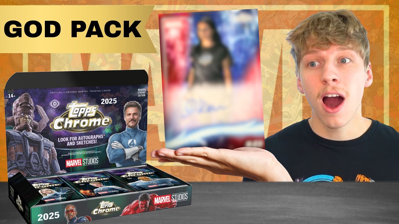 MARVEL STUDIOS GOD PACK!! We Found Two 1 of 1s in One Pack! 2025 Marvel Studio Chrome Box Opening