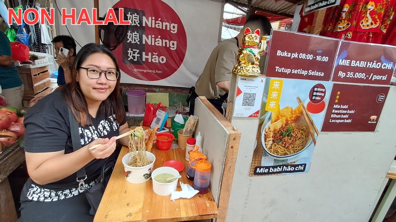 Bakmi Niang Niang Hao Pasar Petak Sembilan Pancoran Glodok Bakmi Babi Hao Chi