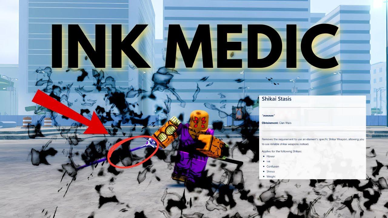*BROKEN CRIT* INK MEDIC + SHIKAI STASIS AND RAPIER IS UNFAIR… (Full Gameplay) | Type Soul