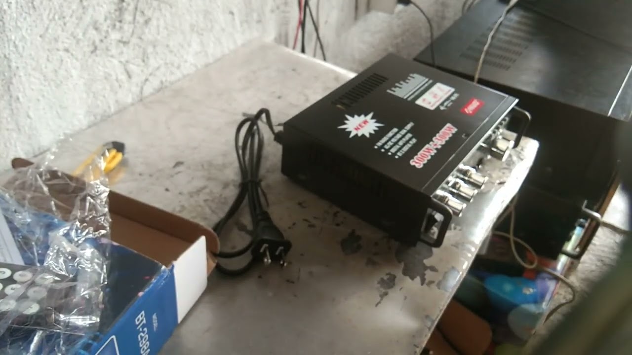 DIGITAL AMPLIFIER AC & DC.dumating na order to Shopee! | 300watts per channel!