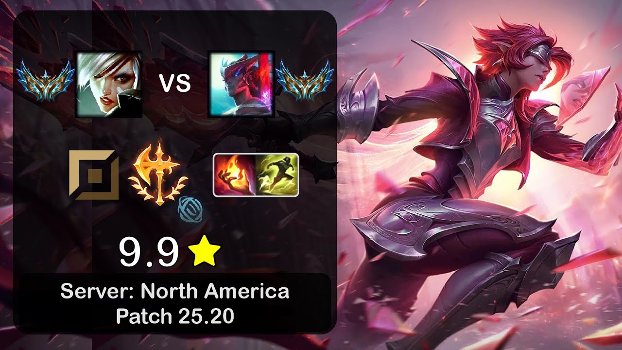 Riven Top vs Yone - NA Challenger - Patch 25.20