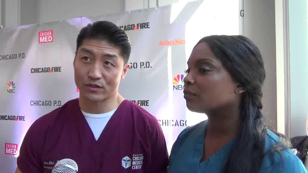 CHICAGO MED Preview: Brian Tee Marlyne Barrett Interview