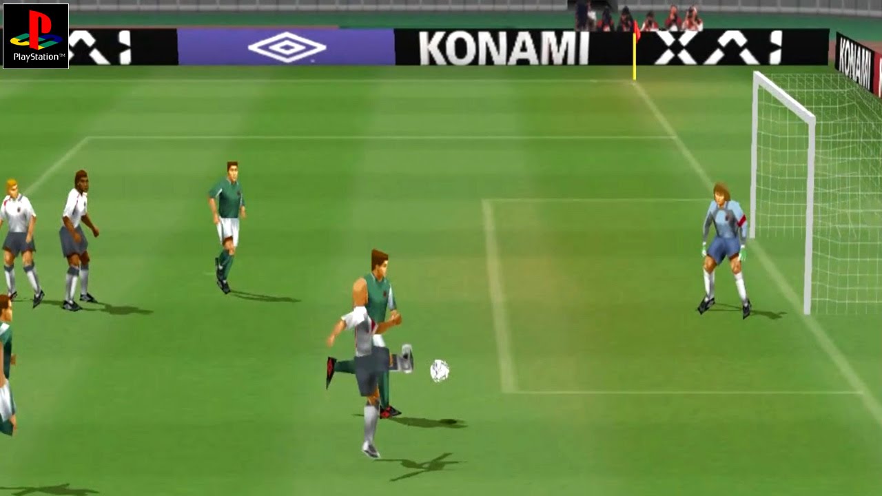 Pro Evolution Soccer &mdash; геймплей PSX / PS1 / PS One / HD 720P (Epsxe)