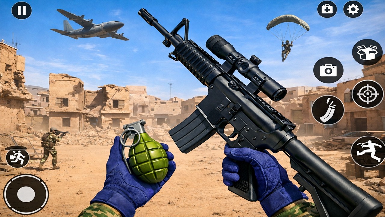 FPS Online Strike PVP Shooter _ Android Gameplay