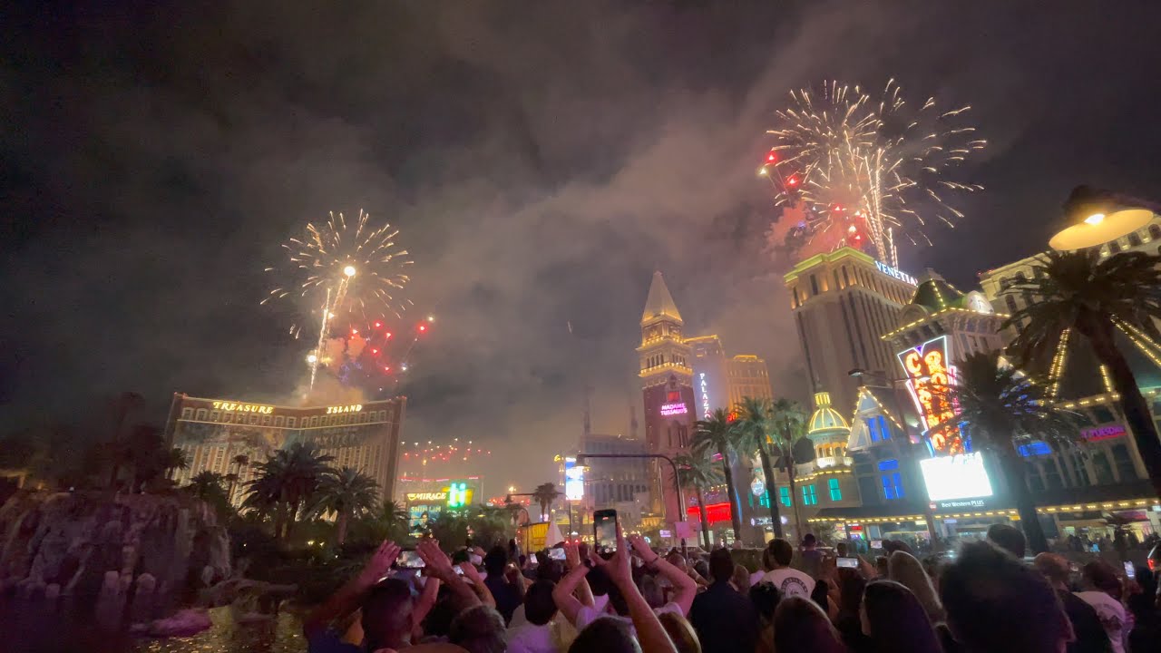 Guinness World Record holder for largest fireworks display - 2021 Las Vegas Independence Day