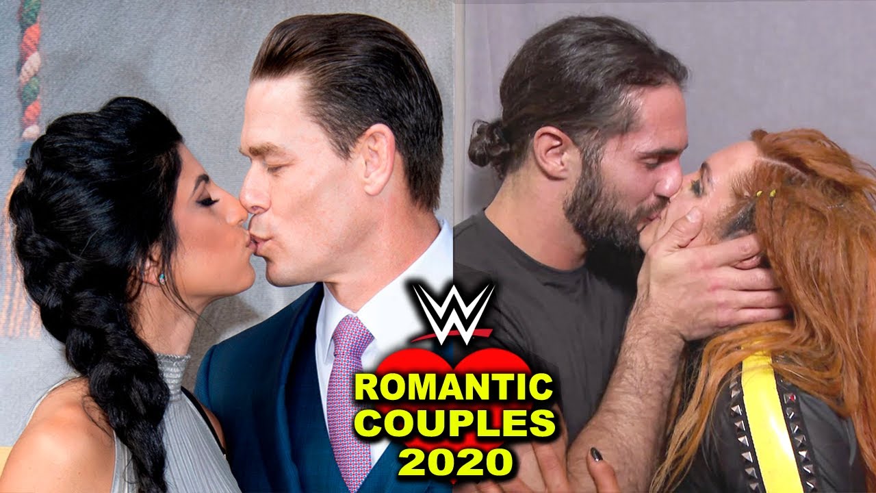 10 Most Romantic WWE Couples - John Cena & Girlfriend, Seth Rollins & Becky Lynch