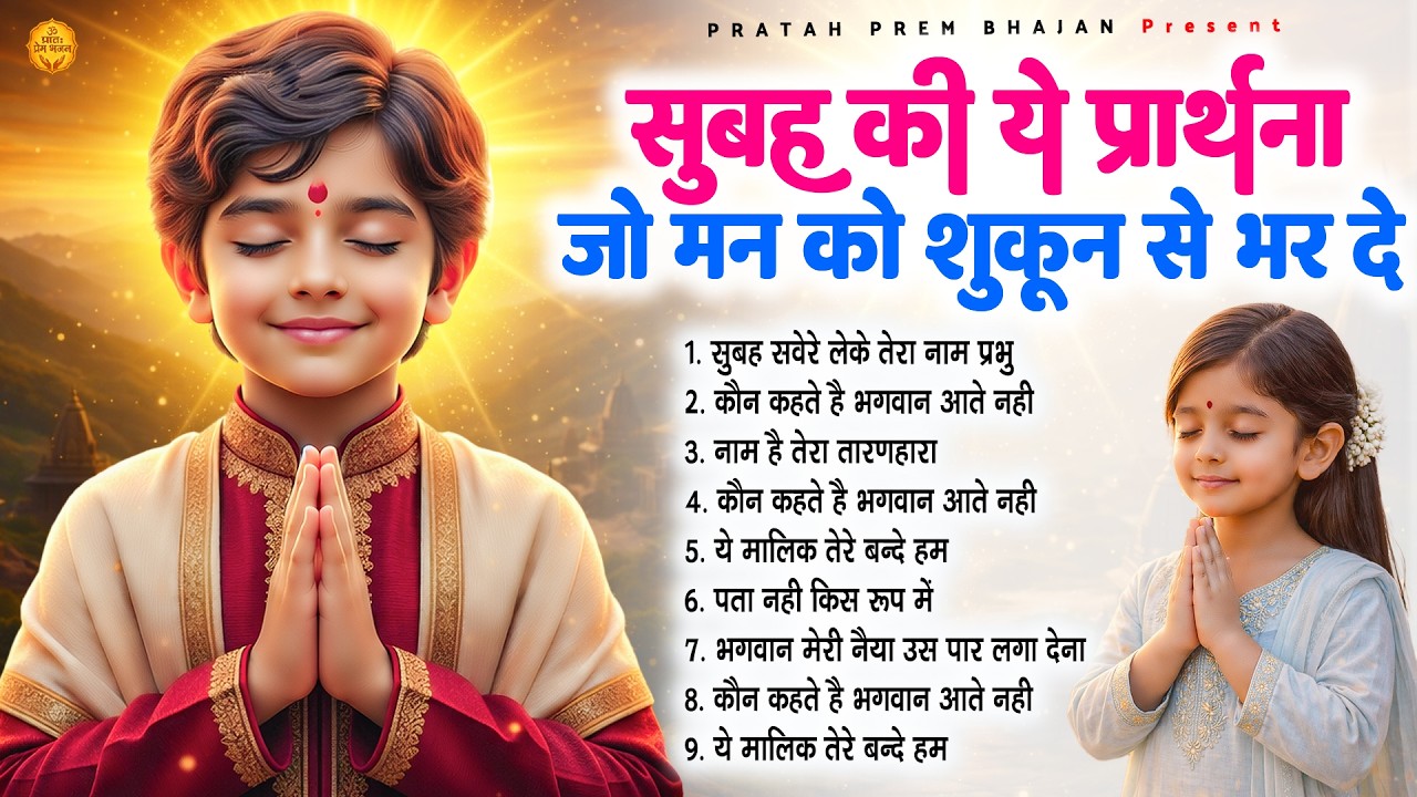 सुबह की ये प्रार्थना जो मन को सुकून से भर दे - Subah Ki Prarthana | Morning Prayer | #morningprayer