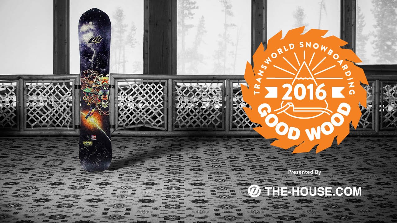 Best Men's All Mountain Snowboards : Lib Tech T. Rice Gold Member : 2015-2016 Good Wood Board Test