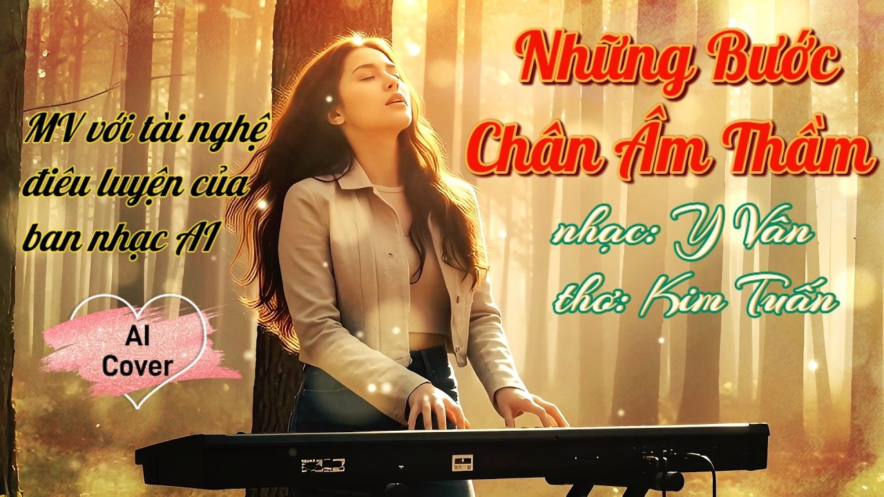 Những bước chân âm thầm | Nhạc: Y Vân - Thơ: Kim Tuấn | AI Music Cover