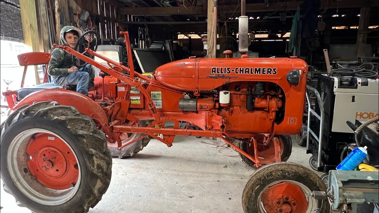 Allis Chalmers B how to change engine oil