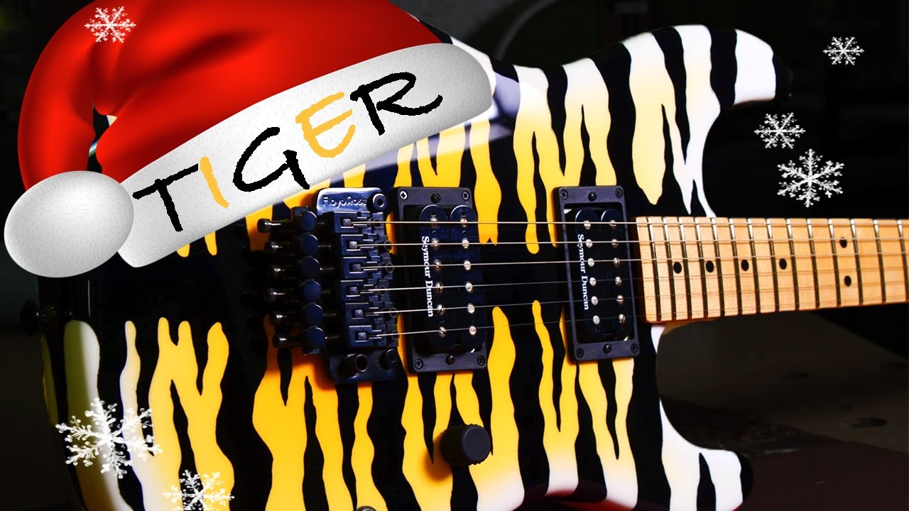 Перекраска Charvel в Тигра/ Painting the guitar in Tiger color
