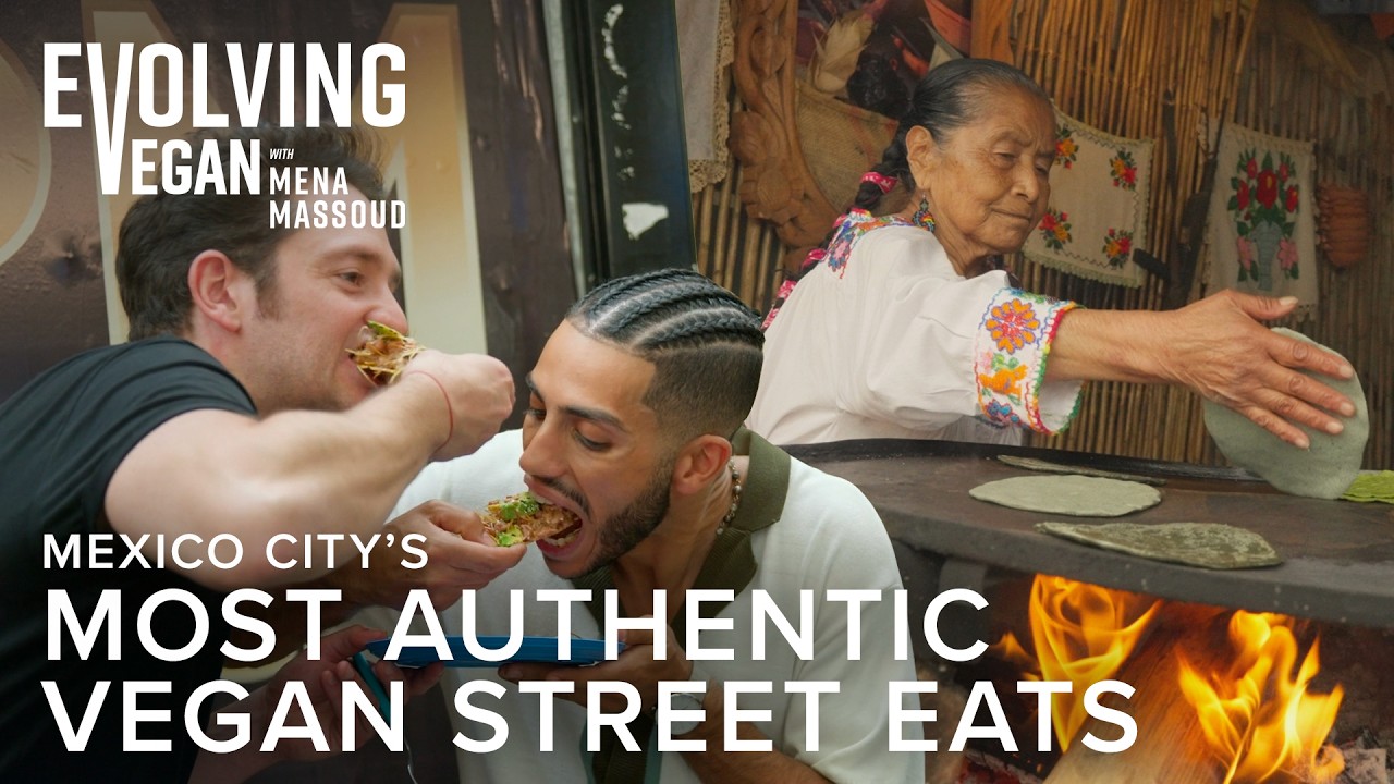 MOST AUTHENTIC Vegan Street Eats in Mexico City | Evolving Vegan