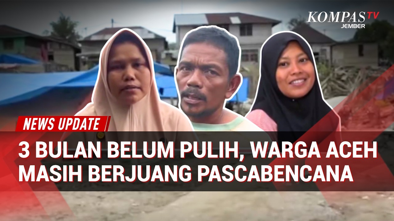 Belum Pulih! Tiga Bulan Usai Banjir Bandang, Warga Aceh Masih Berjuang