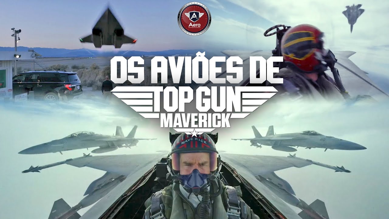 VOOS REAIS e AVIÕES MISTERIOSOS no TOP GUN: MAVERICK