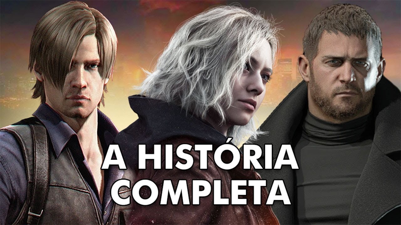 A HISTÓRIA DE RESIDENT EVIL - A SAGA COMPLETA