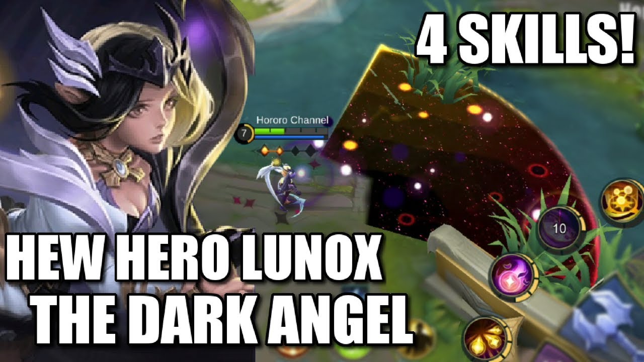 NEW HERO LUNOX THE HALF LIGHT HALF DARKNESS SKILL ANIMATION AND EXPLANATION