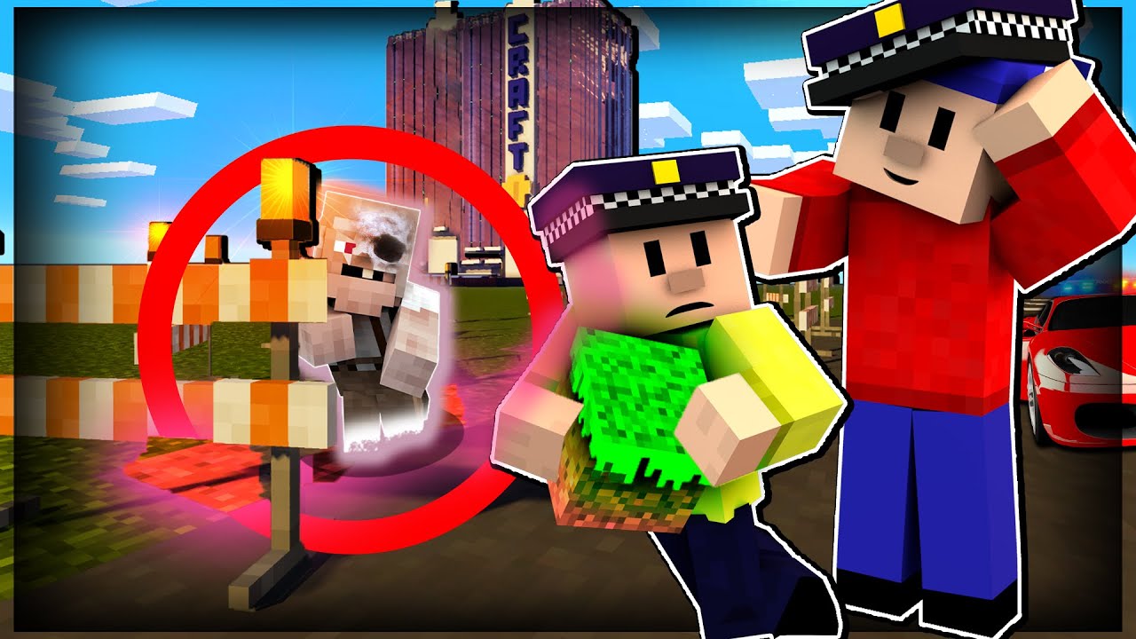 PAT A MAT dostali první PŘÍPAD ohledně Souseda! - PARODIE v MINECRAFTU | Policie Craftova