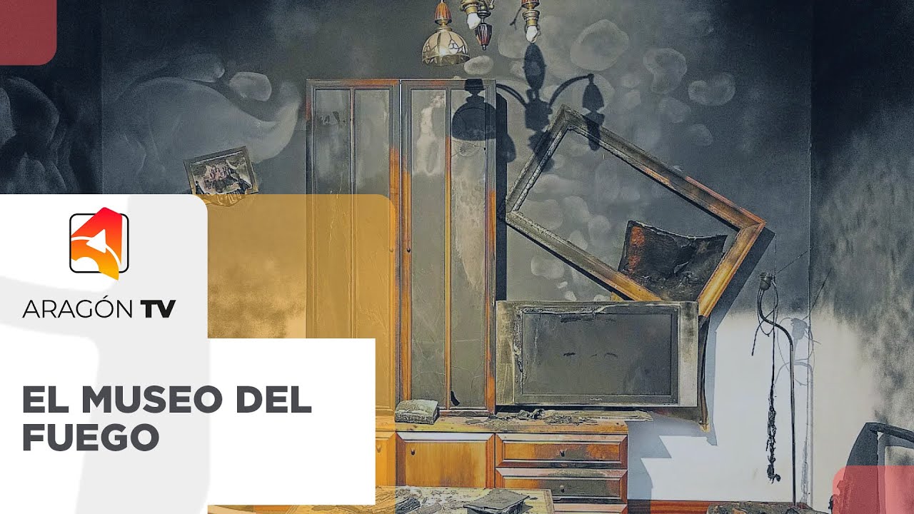 El Museo del Fuego de Zaragoza abre una sala inmersiva que recrea un incendio en una casa 🔥