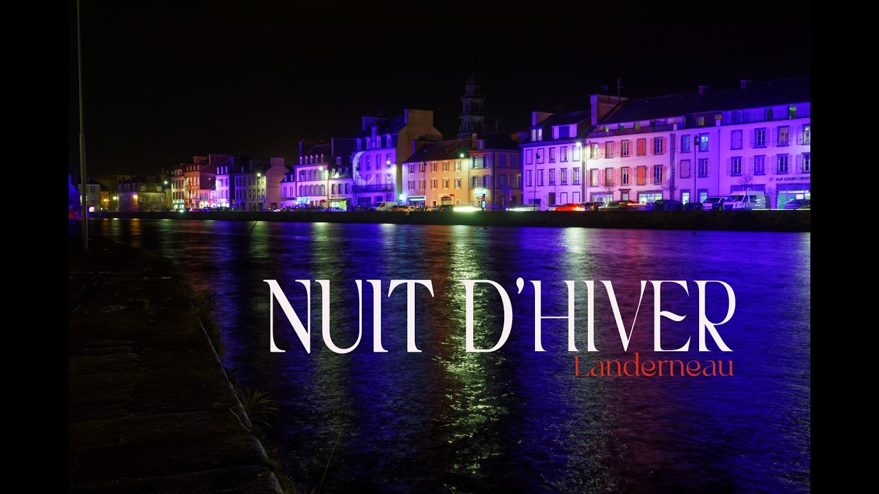 Illuminations de Noël à Landerneau 2023