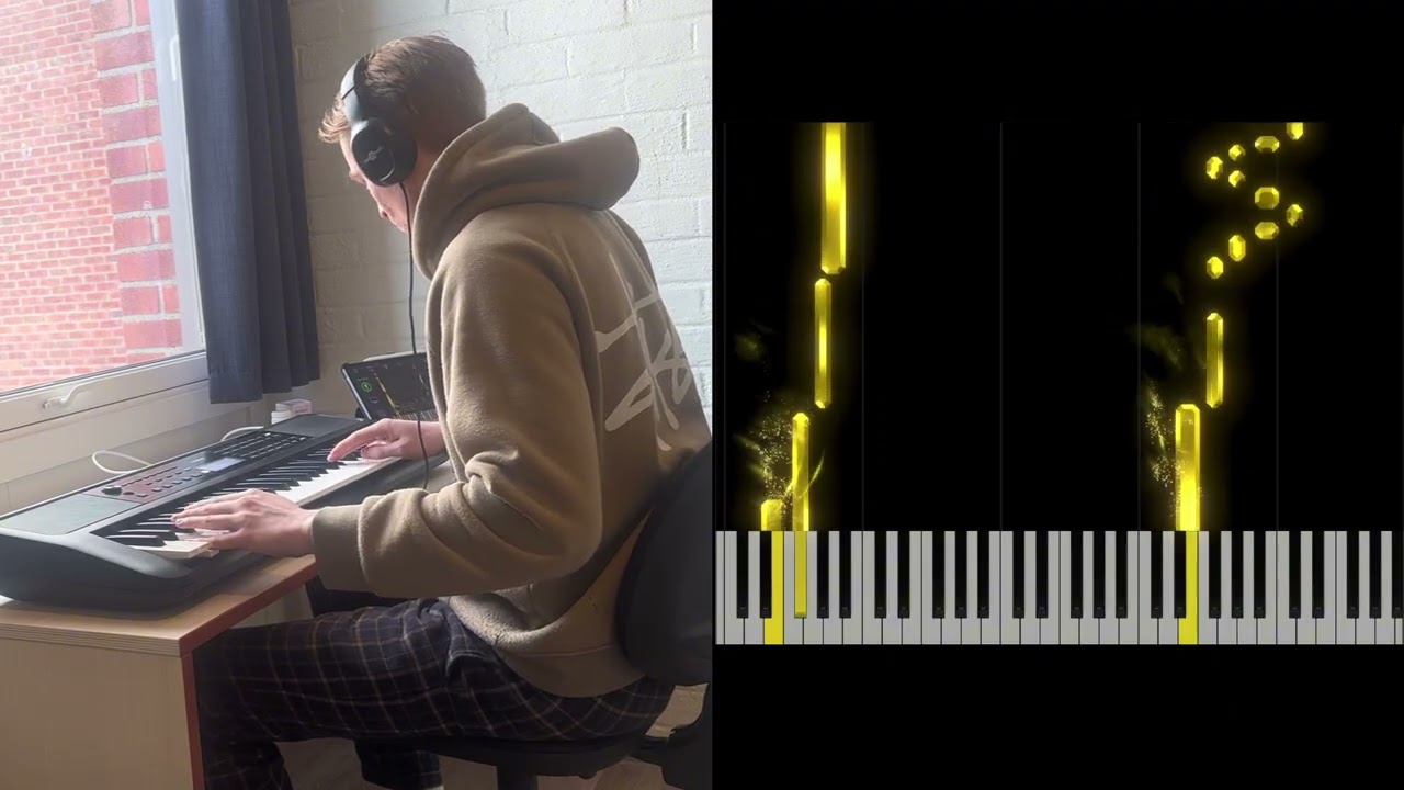 JVKE - golden hour | Piano tutorial and performance