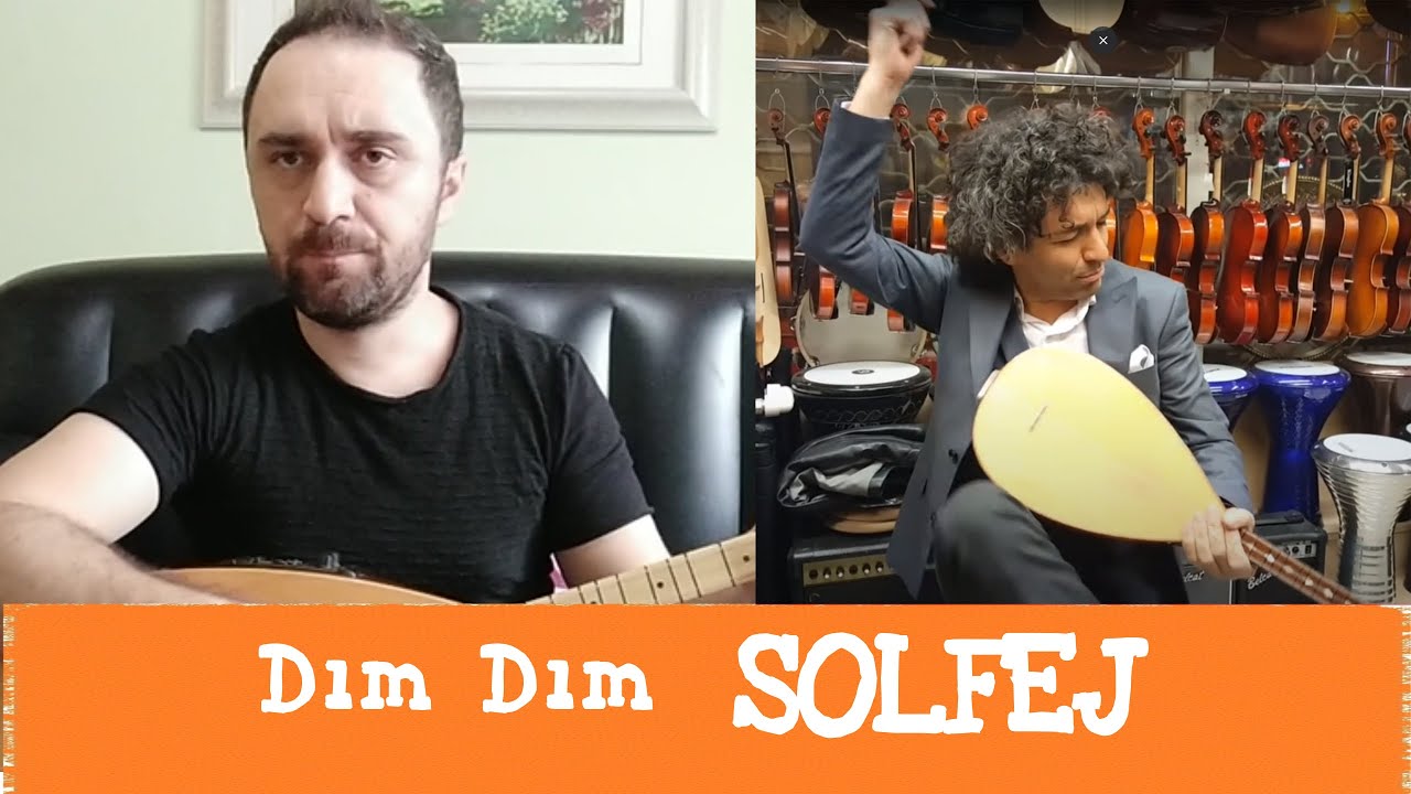 DIM DIM  Solfej - Oğuz Aksaç - ( Aşık ihsani )  * Çırpma Mızrap