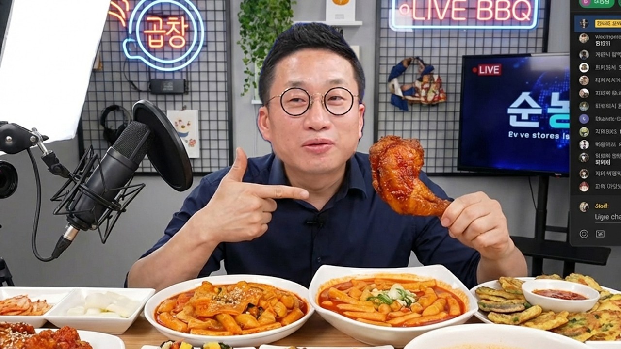 [긴급 라이브] 알상무 먹방 유튜버 데뷔