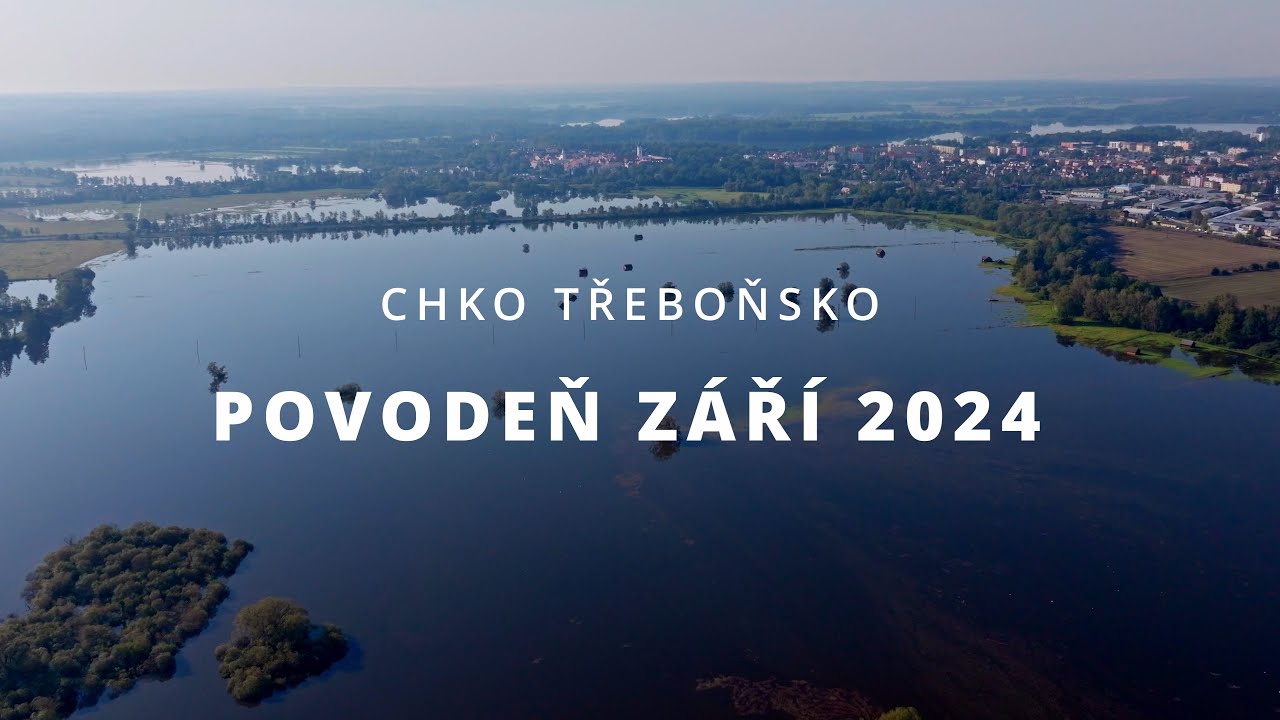 Třeboňsko - Povodeň 2024