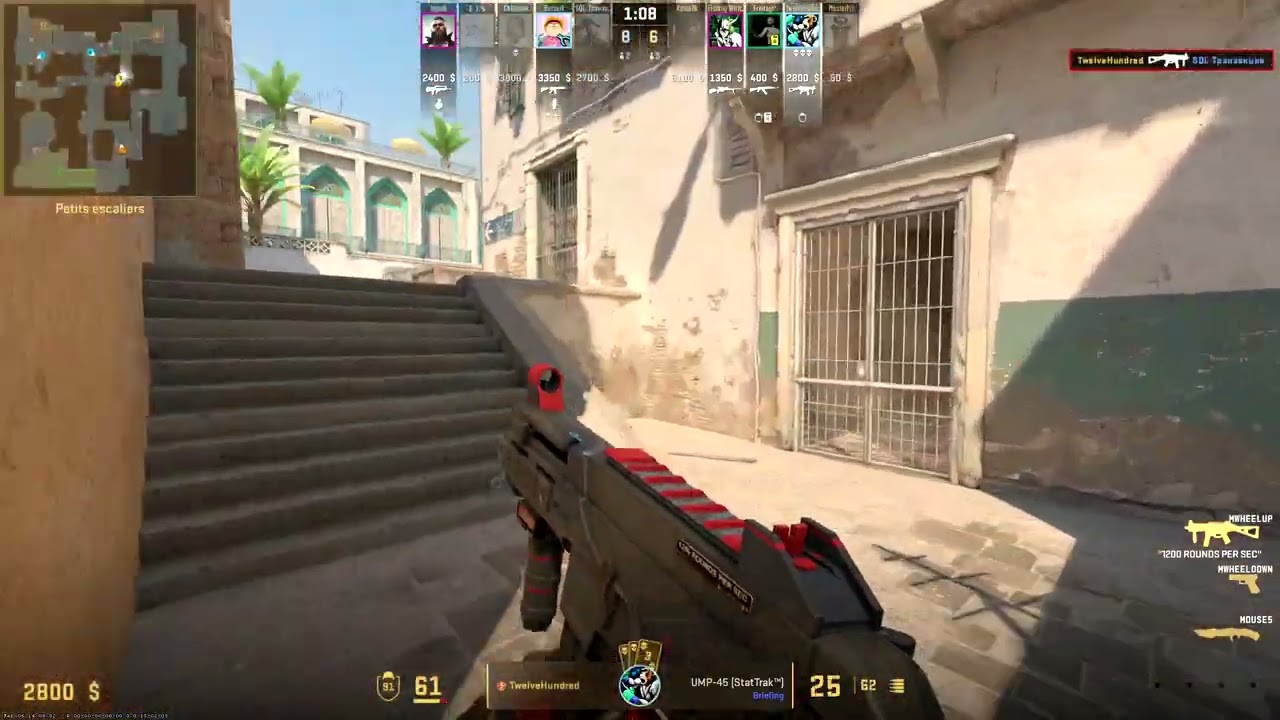 CS2 Epic ACE with UMP45 on Dust 2