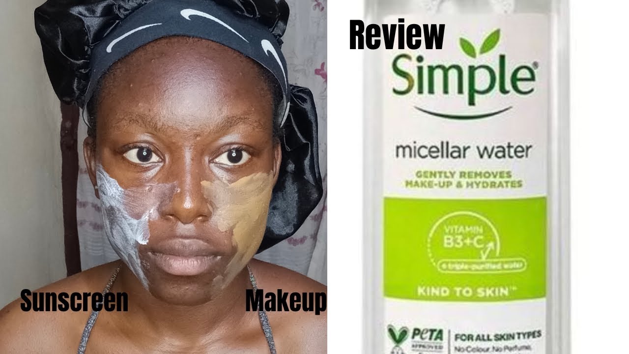 HOW TO USE MICELLAR WATER FT. SIMPLE MICELLAR WATER #review