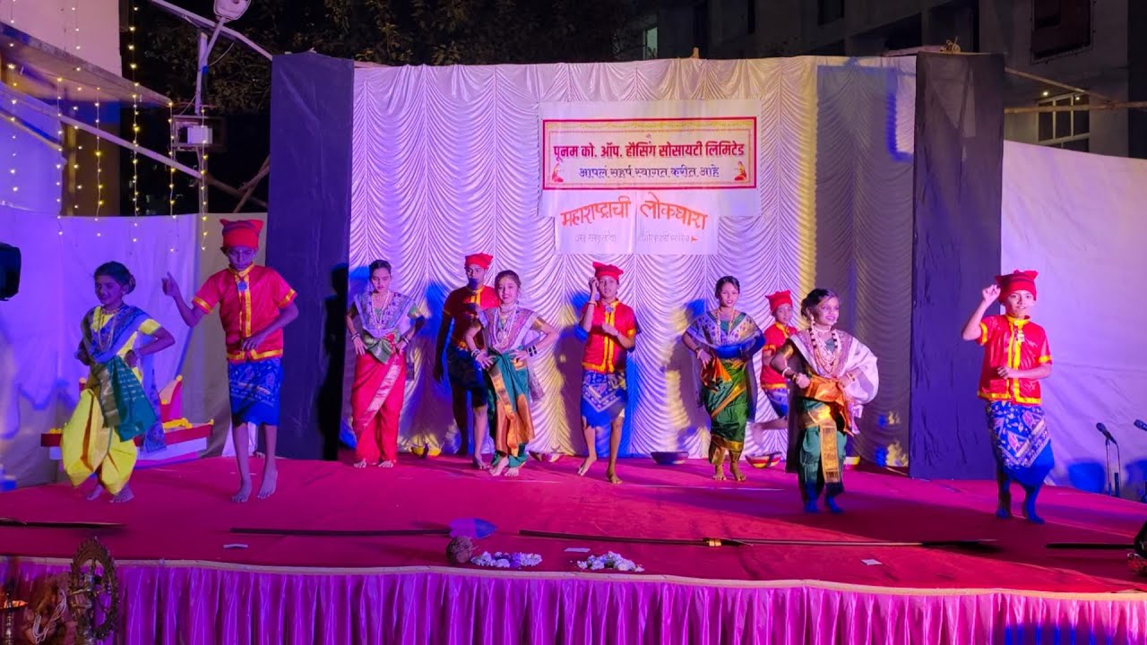 "Mi Haay Koli | Poonam Society Satyanarayan Pooja 2025 | Kids Dance Performance"