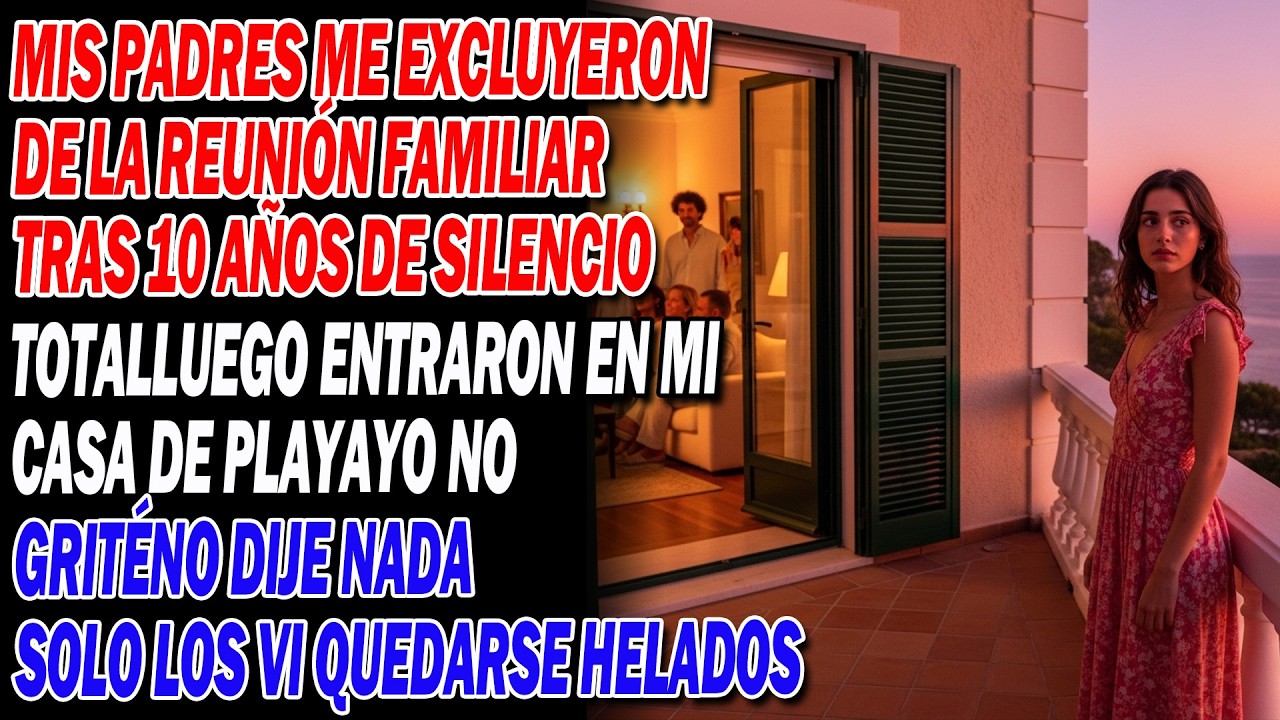 😔Excluida 10 años de la reunión familiar… 😏🏖️lo que hice los dejó helados fue…