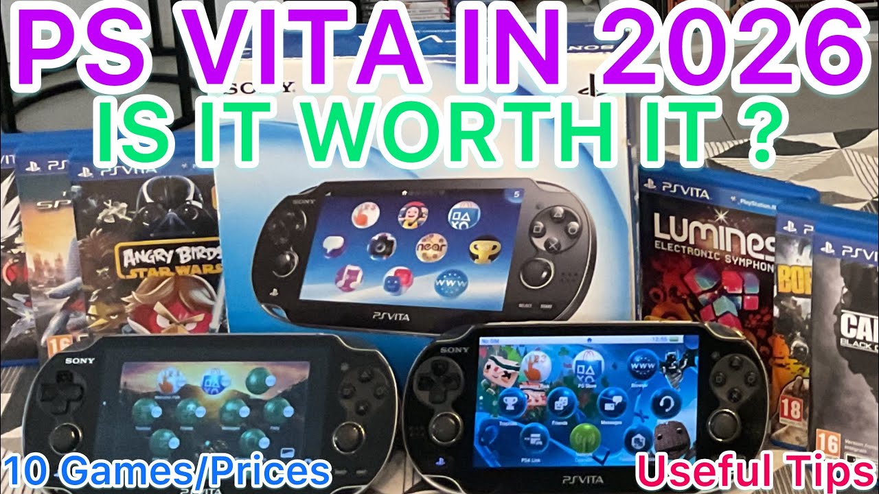 ICOLLECT EP10 - PS VITA IN 2026 PS VITA Console, Games, prices, Is it Really worth it ? 