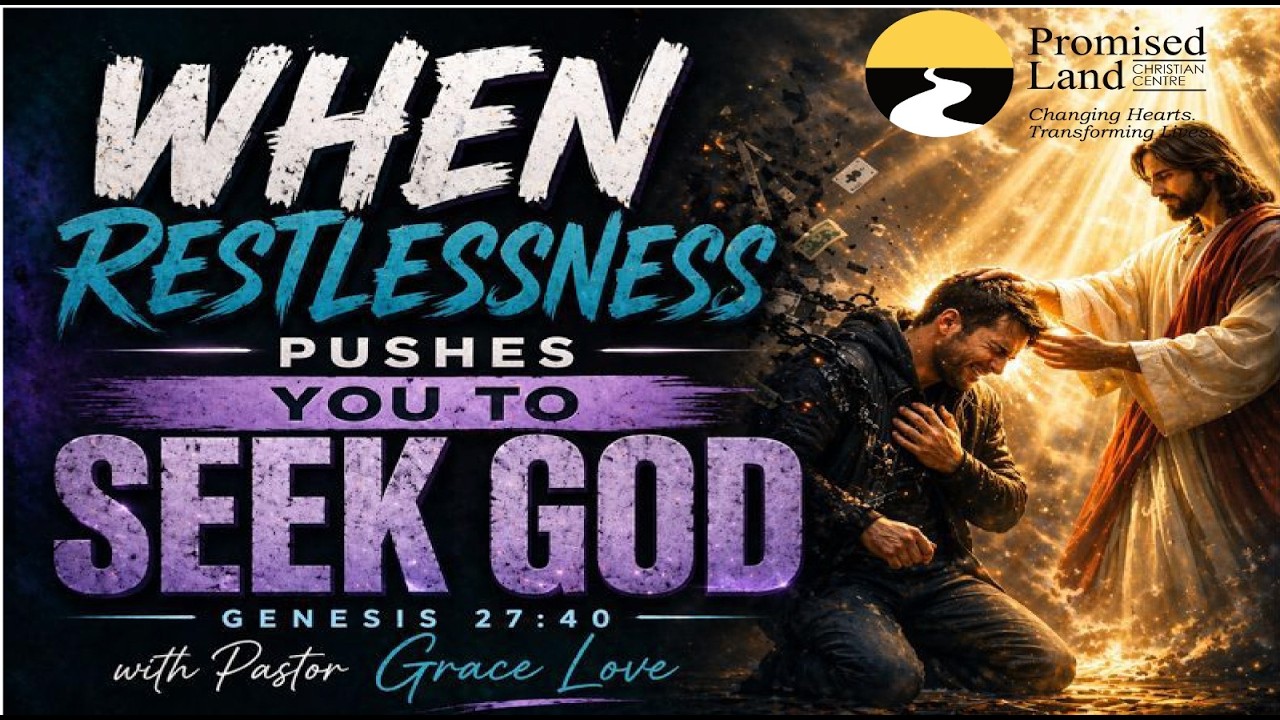 When Restlessness Pushes You To Seek God | Gen 27:40 | Sunday Service | Pr Denis R.