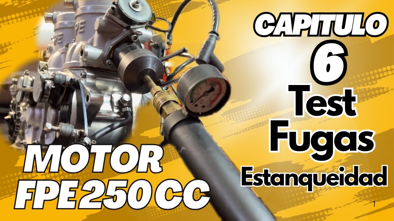 TEST de FUGAS ESTANQUEIDAD | encontramos varias TOMAS de AIRE = PROBLEMAS, en un MOTOR 2 TIEMPOS