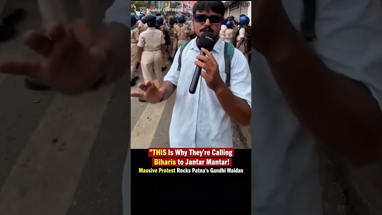 Bihar Gen Z Protest 🗿 #memes #trendingshorts #trendingmemes #genzprotests #protest #trendingreels