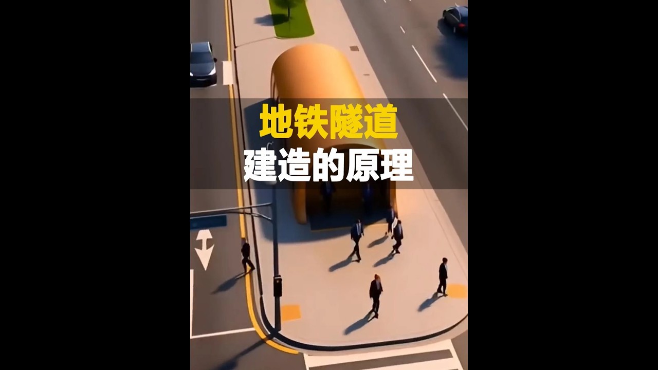 地鐵隧道工程竟不是硬挖，藏著這么多科技，地鐵隧道工程原理