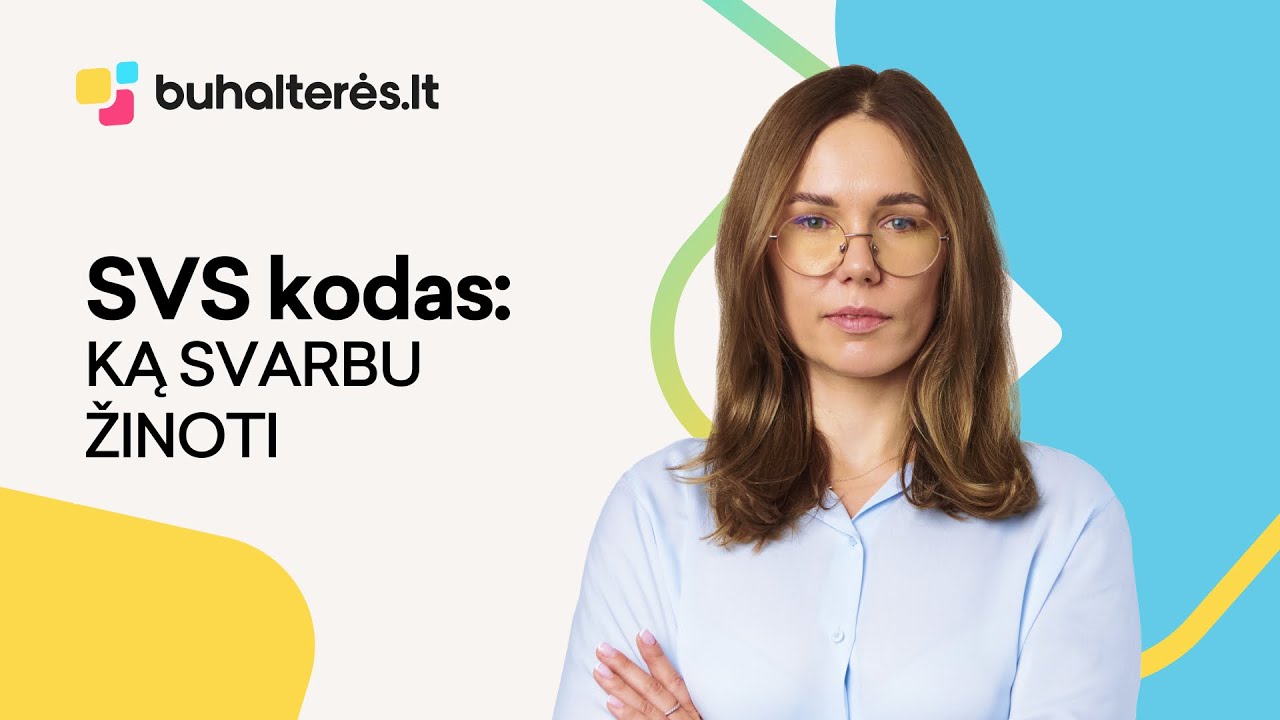 Buhalterinė apskaita: SVS kodas
