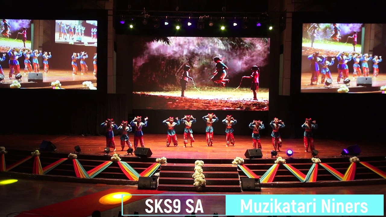 Muzikatari Niners: Tarian Lembu Patah Tanduk (Naib Johan) FESCO 2019 - SKS9SA