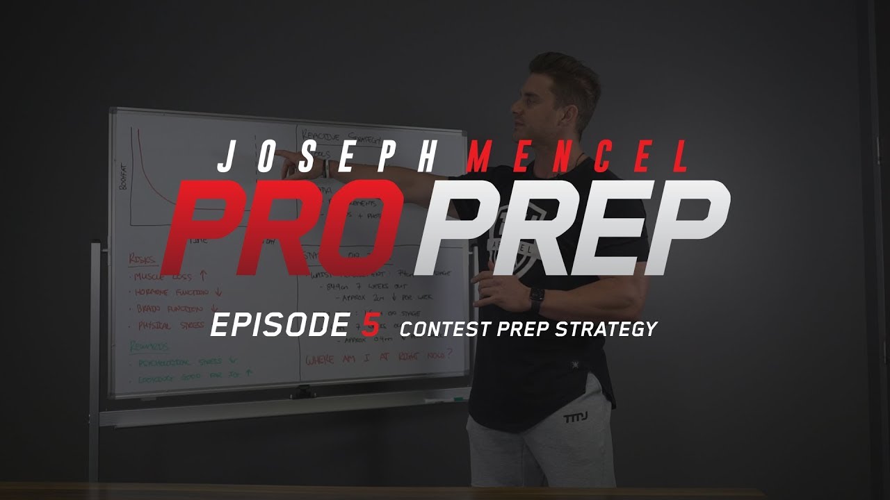 Joseph Mencel Pro Prep | Episode 5: Contest Prep Strategy | IFBB Men's Physique