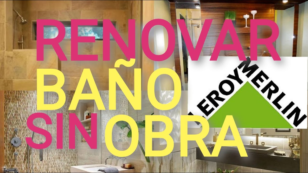 RENOVAR🚽BAÑO🛁SIN🚿OBRA🚿LEROY🛍️MERLIN🧼DECORACIÓN🧺ORGANIZACIÓN🧺PINTAR🛁AZULEJOS🚽REVESTIMIENTO🚿PAREDES🚿🧼🧺