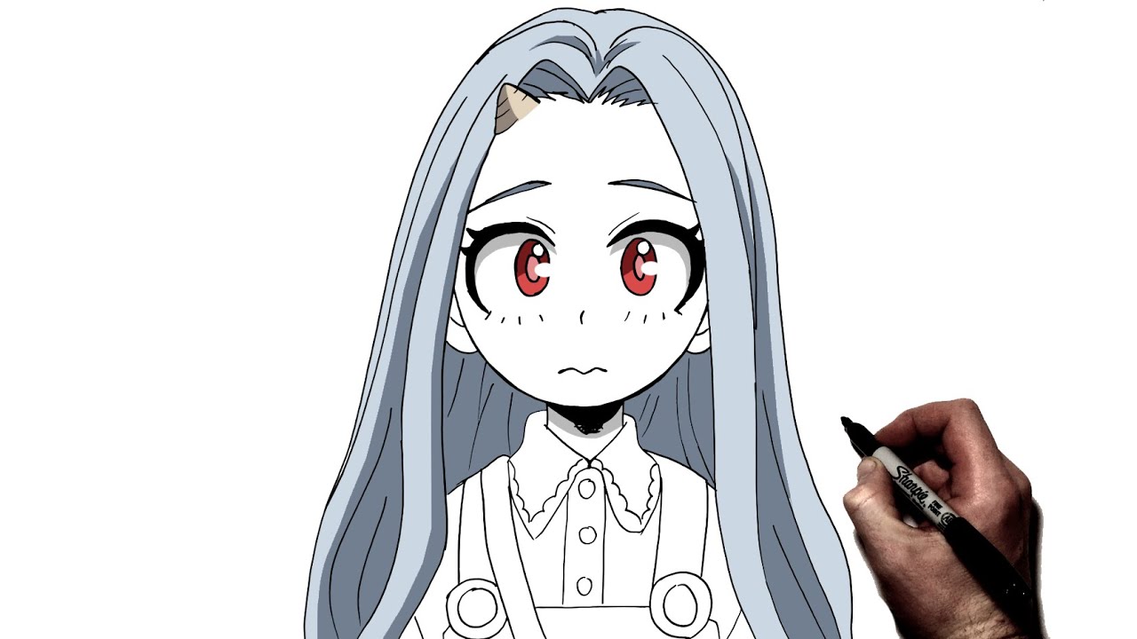 How To Draw Eri | Step By Step | My Hero Academia