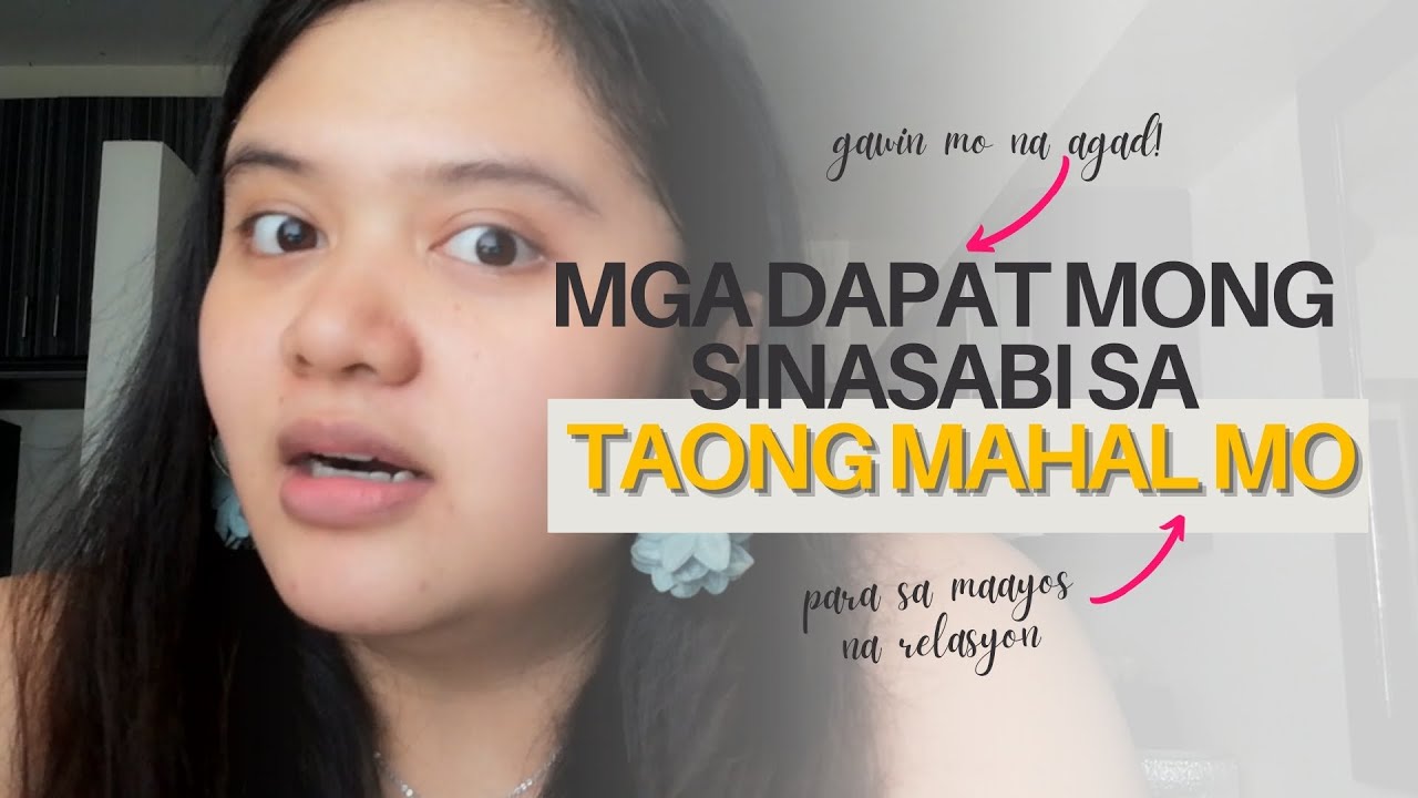 6 Things You SHOULD Say To Your PARTNER || Christian Relationship Advice || Tagalog
